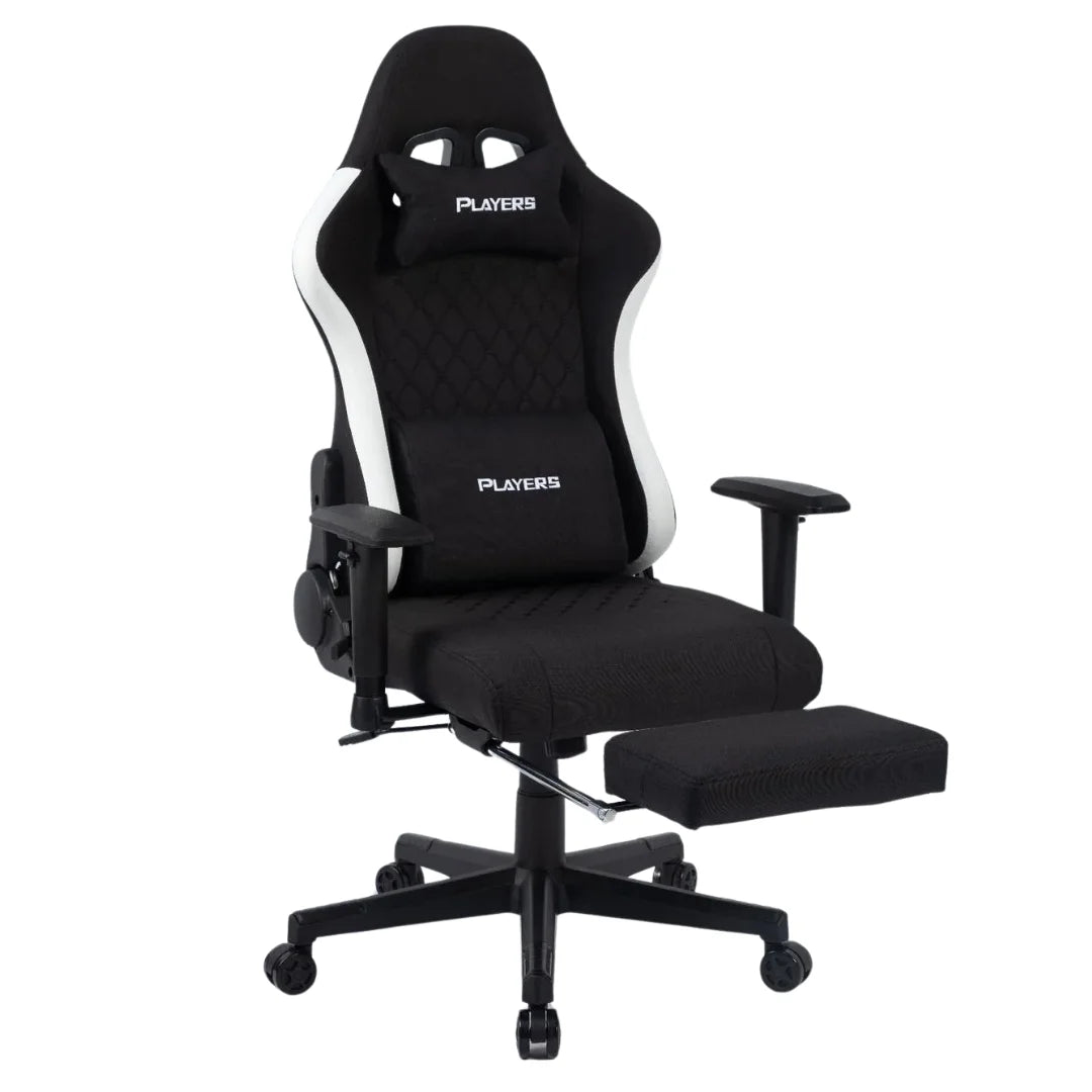 CHAISE PLAYERS  avec appui-tête, coussin lombaire et repose-pieds