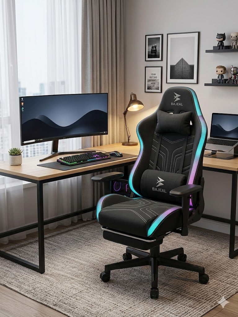 CHAISE GAMING RGB BAJEAL